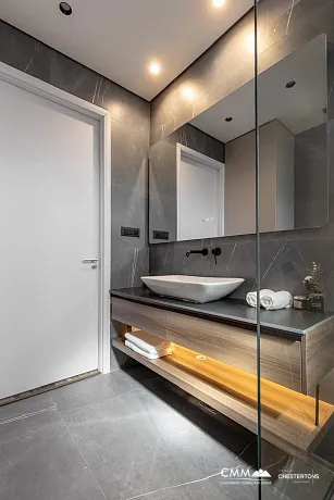 Yüzme havuzlu 52 metrekarelik lüks daire